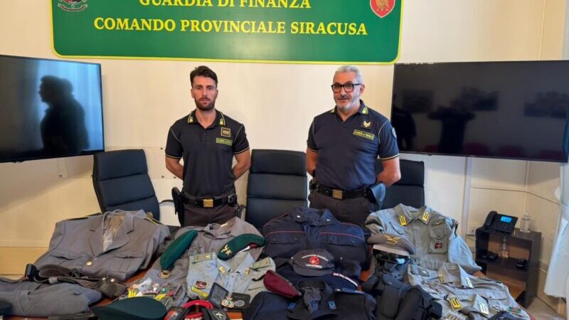 Siracusa, si fingono militari della Guardia di finanza: denunciati due siracusani